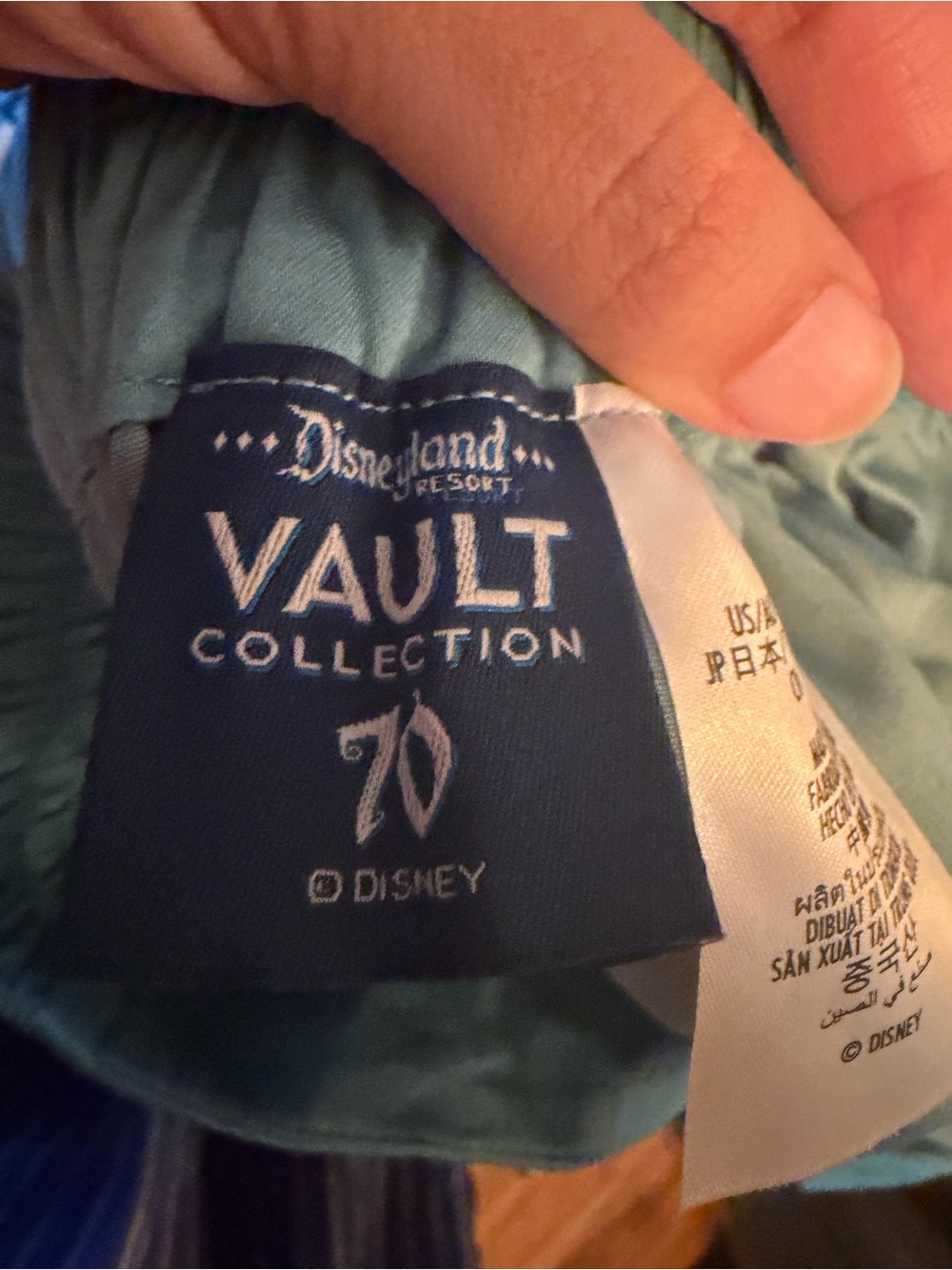Disney Light Blue Scenic Circle Skirt - Picture 5 of 6